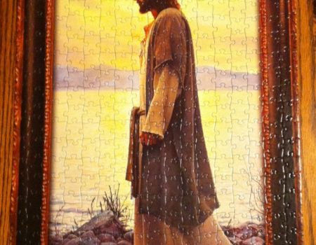 Walking with Jesus puzzle