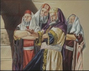 Pharisees pointing