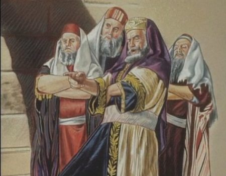 Pharisees pointing