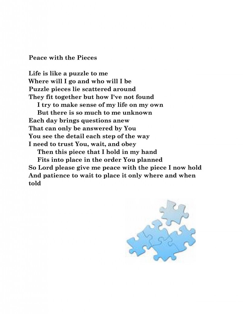 Piece with the pieces pg 13