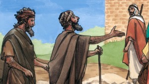 two blind men following Jesus