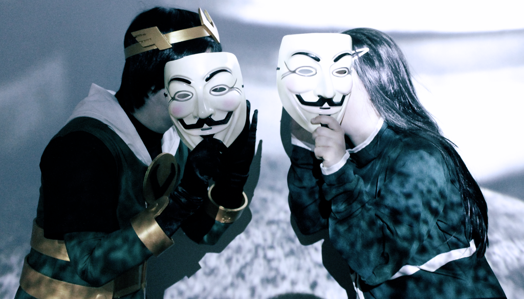 Pay no attention to the men behind the masks