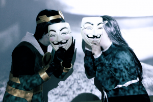 Pay no attention to the men behind the masks