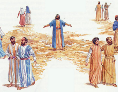 Jesus sends His disciples out
