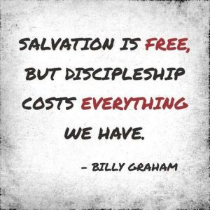 Cost of discipleship