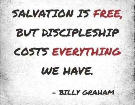 Cost of discipleship
