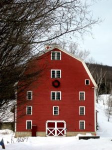 BIG red barn