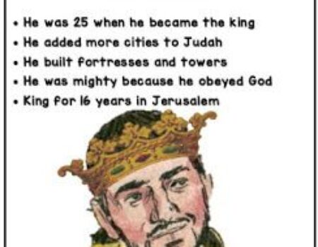 2 Kings 15:32-38 Jotham’s Reign