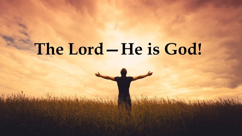 Psalm 100:1-5 He is God | If I Walked With Jesus