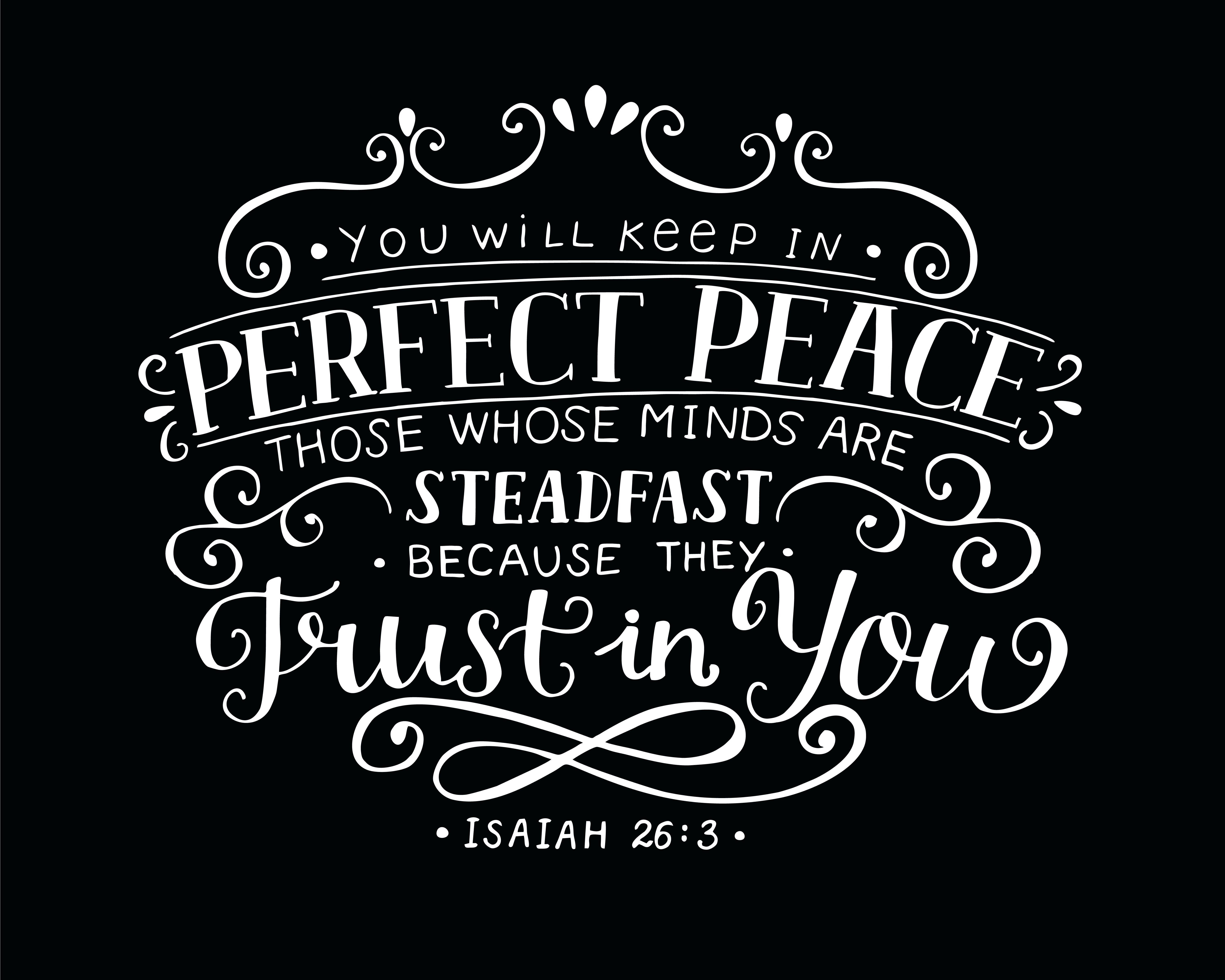 Isaiah 26:1-21 Perfect Peace