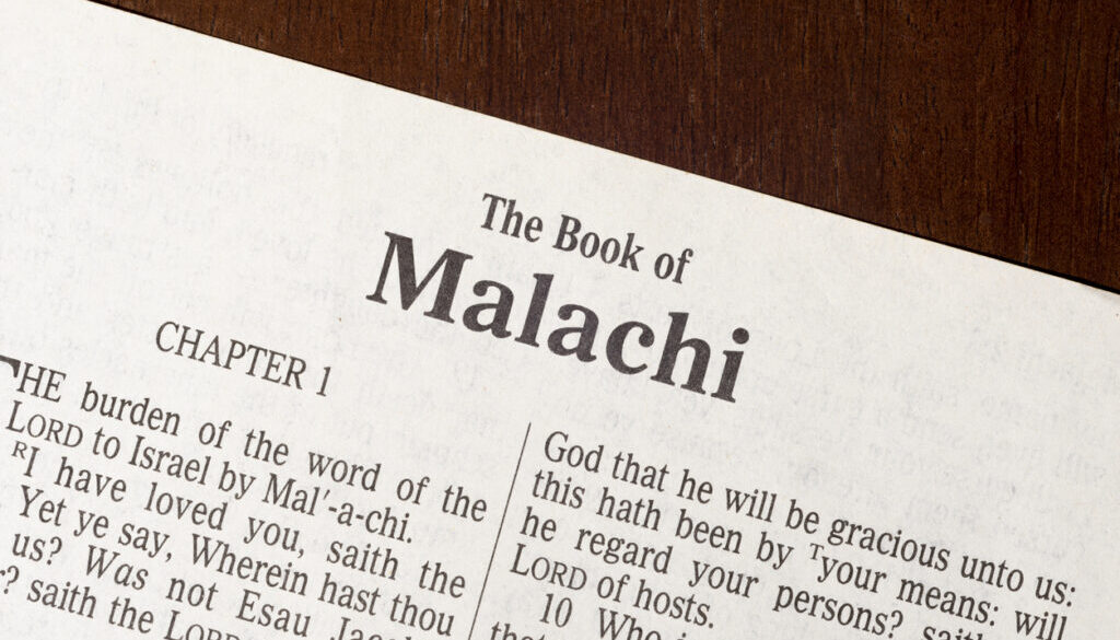 Malachi 1:1-5 For Israel